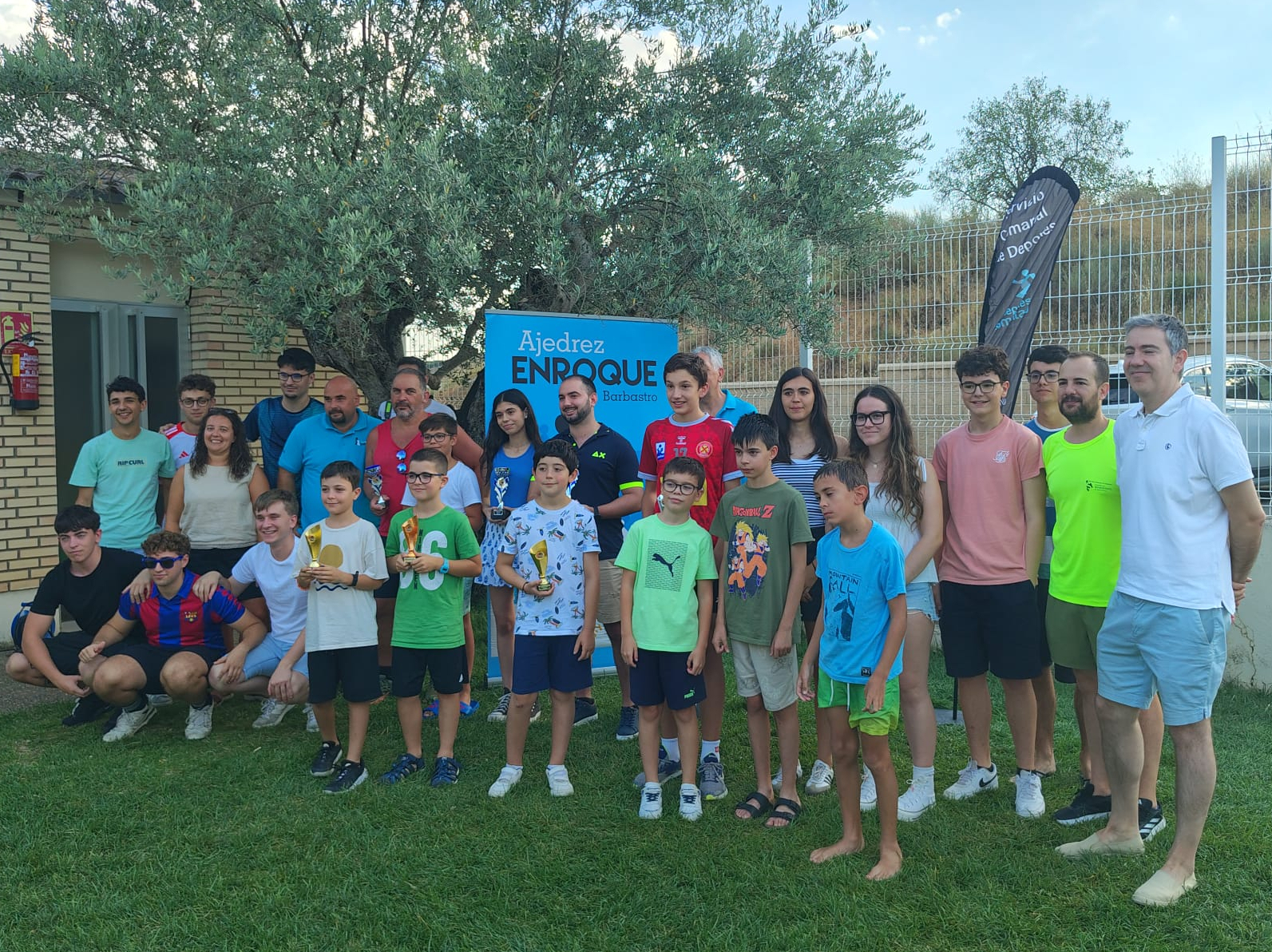 Azara acoge la primera prueba del XX Circuito de Ajedrez del Somontano