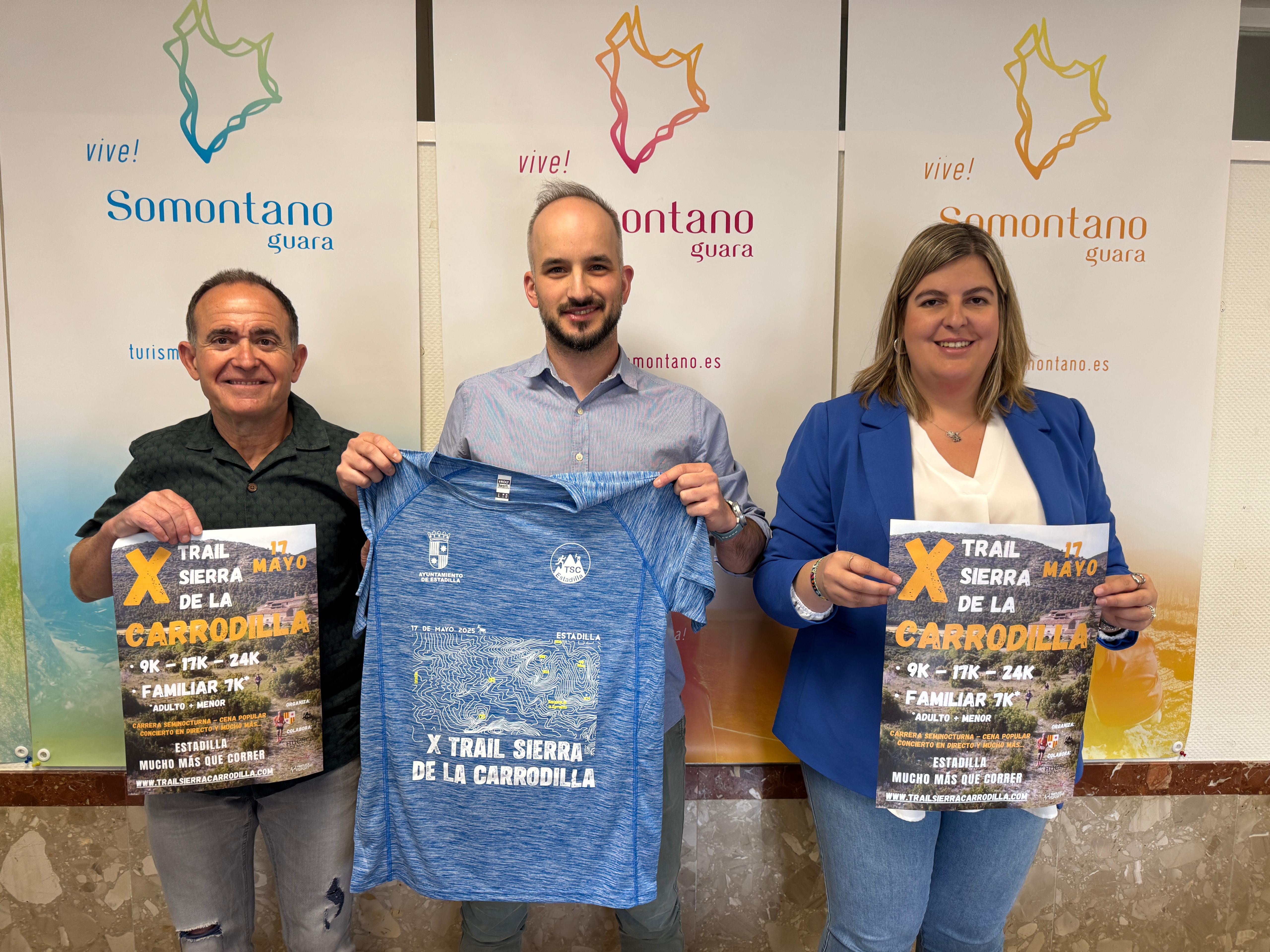 Estadilla espera reunir a 200 corredores en la X Trail Sierra de la Carrodilla el 17 de mayo