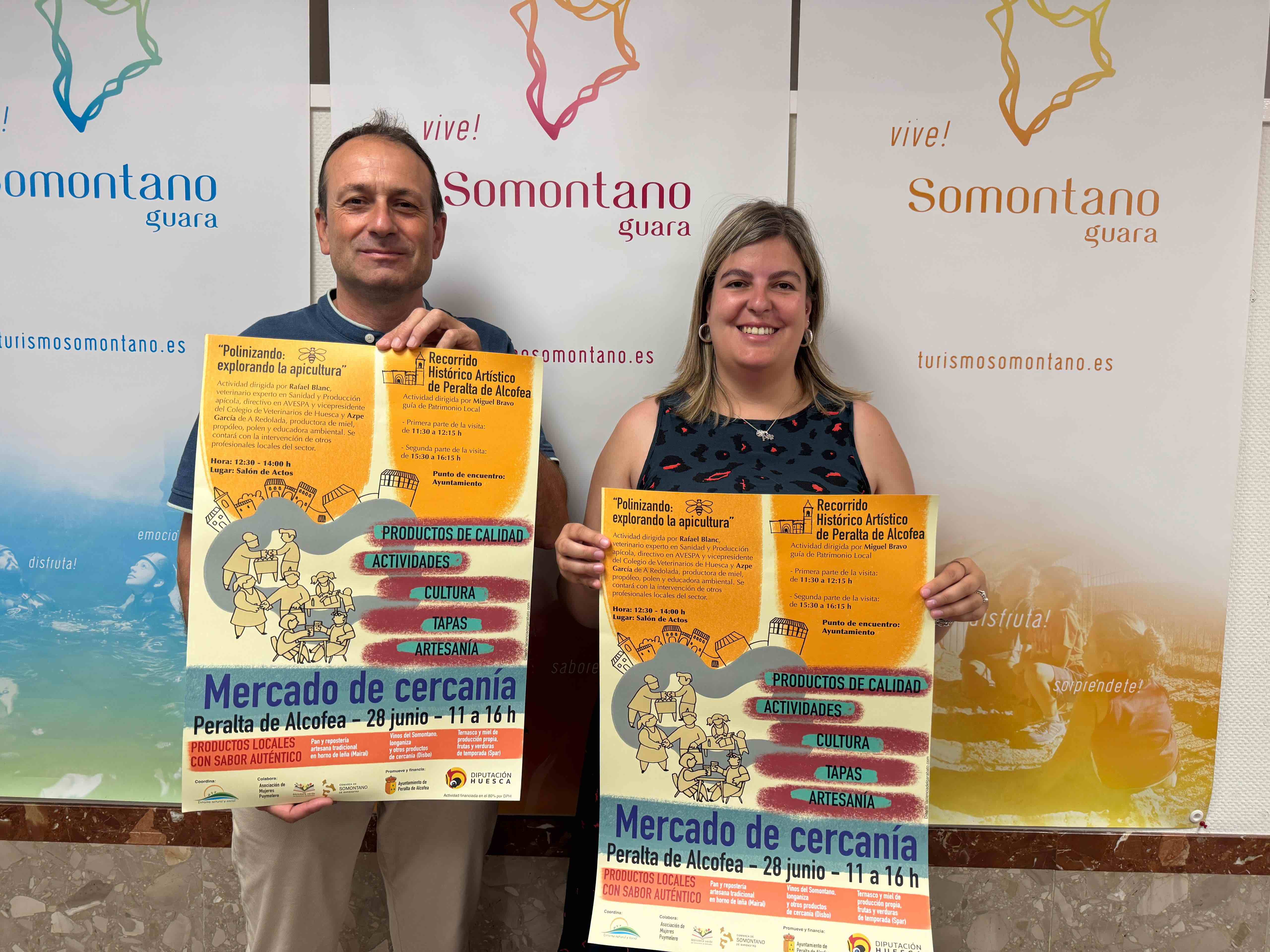 Peralta de Alcofea celebra el sábado la primera edición del Mercado de Cercanía