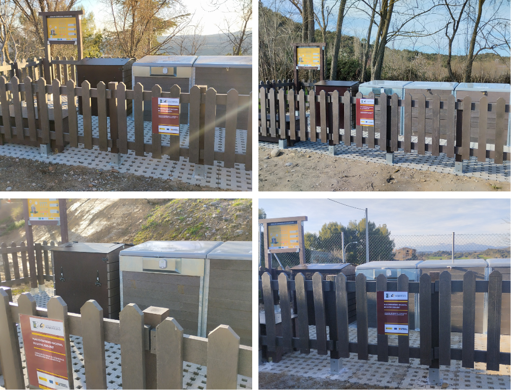 La Comarca de Somontano impulsa el compostaje comunitario con la instalación de cuatro nuevas zonas en Alquézar, Castillazuelo, Estadilla y Peraltilla