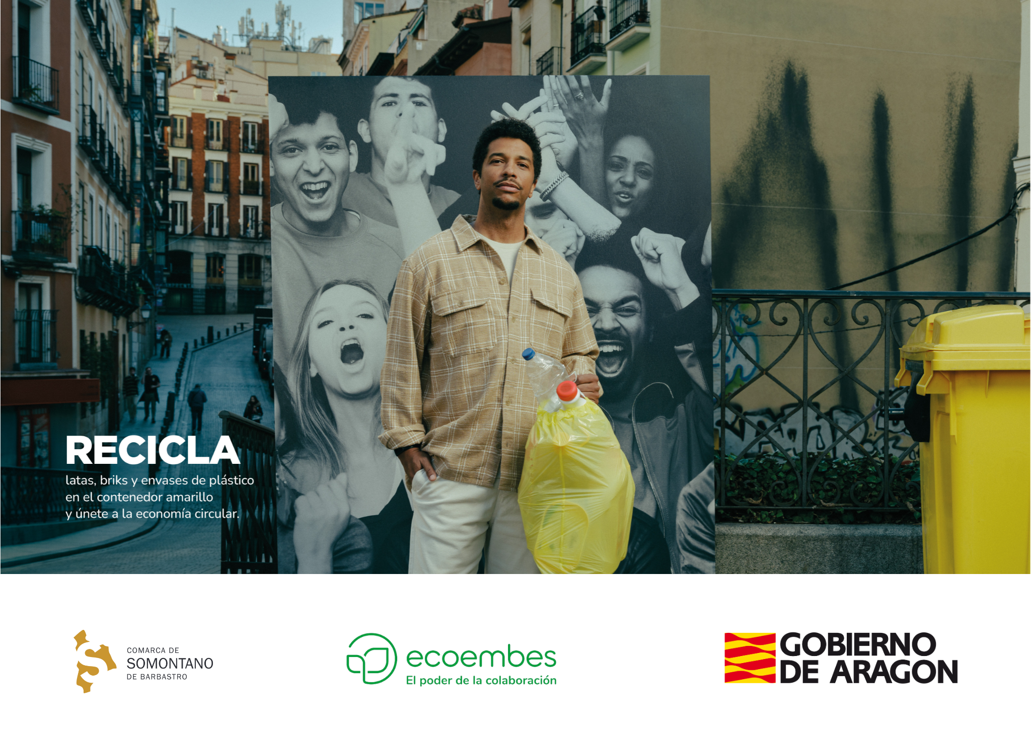 La Comarca de Somontano de Barbastro lanza la campaña “Movimiento Imparable” de Ecoembes con un enfoque inclusivo y sostenible