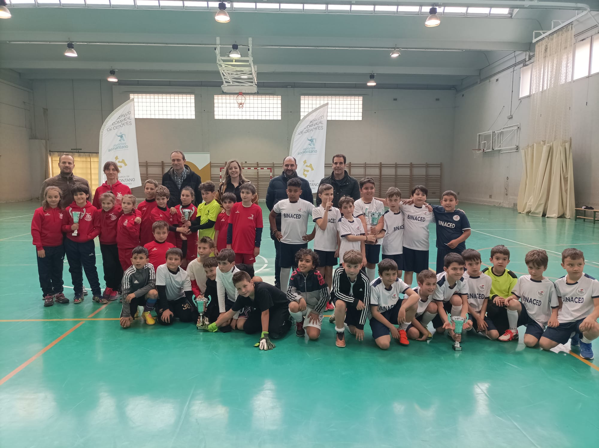 Finaliza la VI Liga Comarcal de Fútbol Sala Benjamín y Alevín 