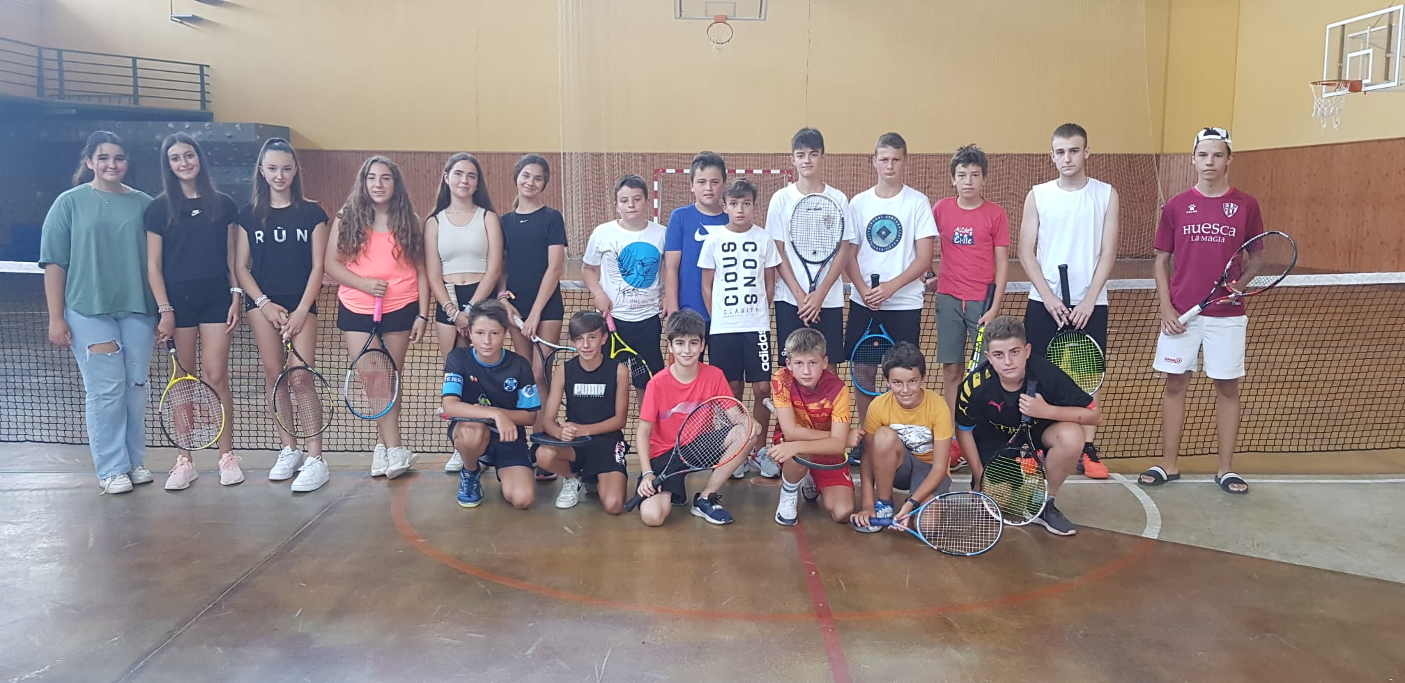 Quince parejas disputan el Campeonato Comarcal de tenis dobles de Estadilla