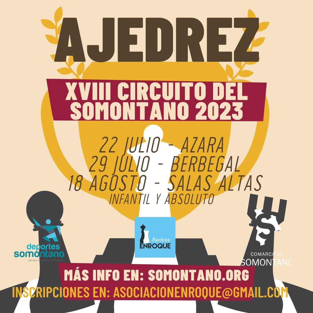 Comienza en Azara el XVIII Circuito de Ajedrez del Somontano 