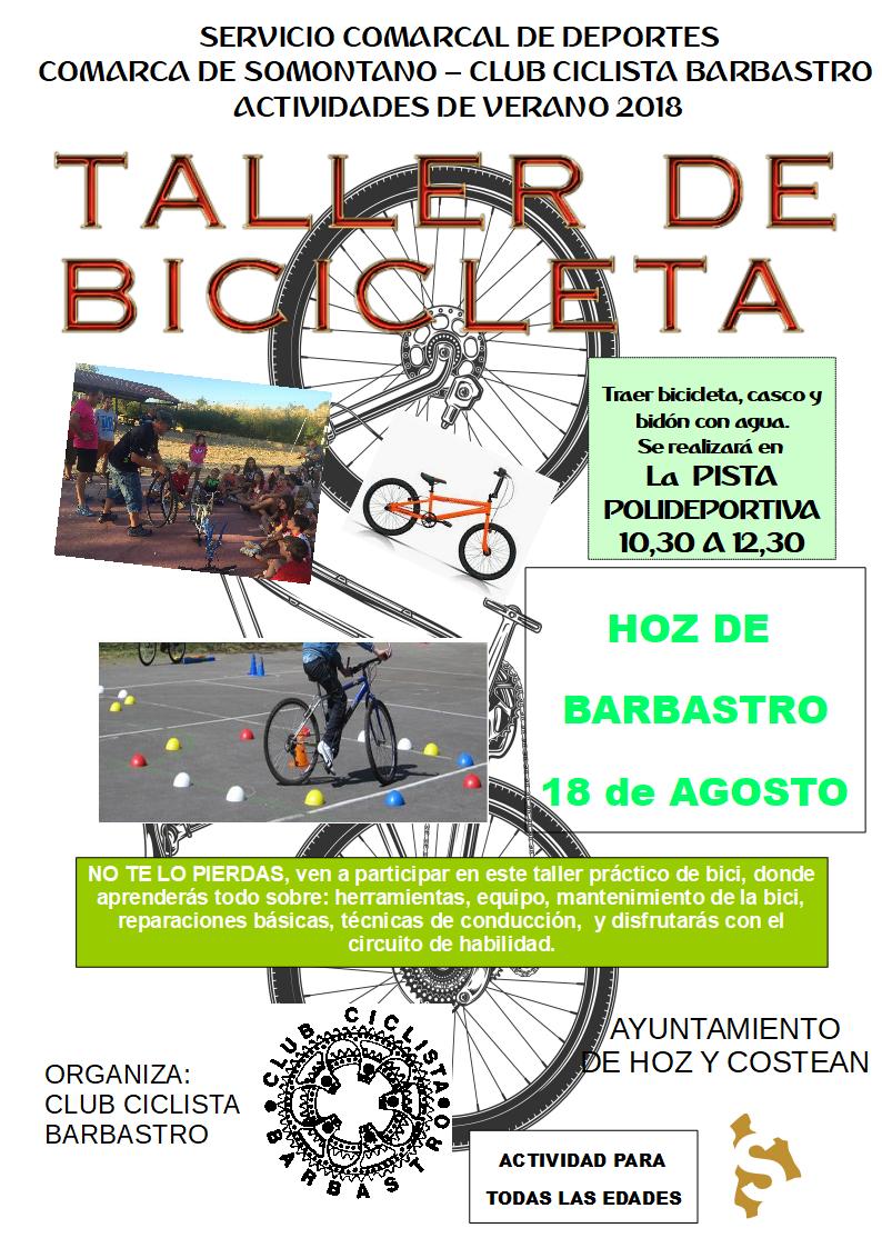 TALLER BICI HOZ 18 AGOSTO