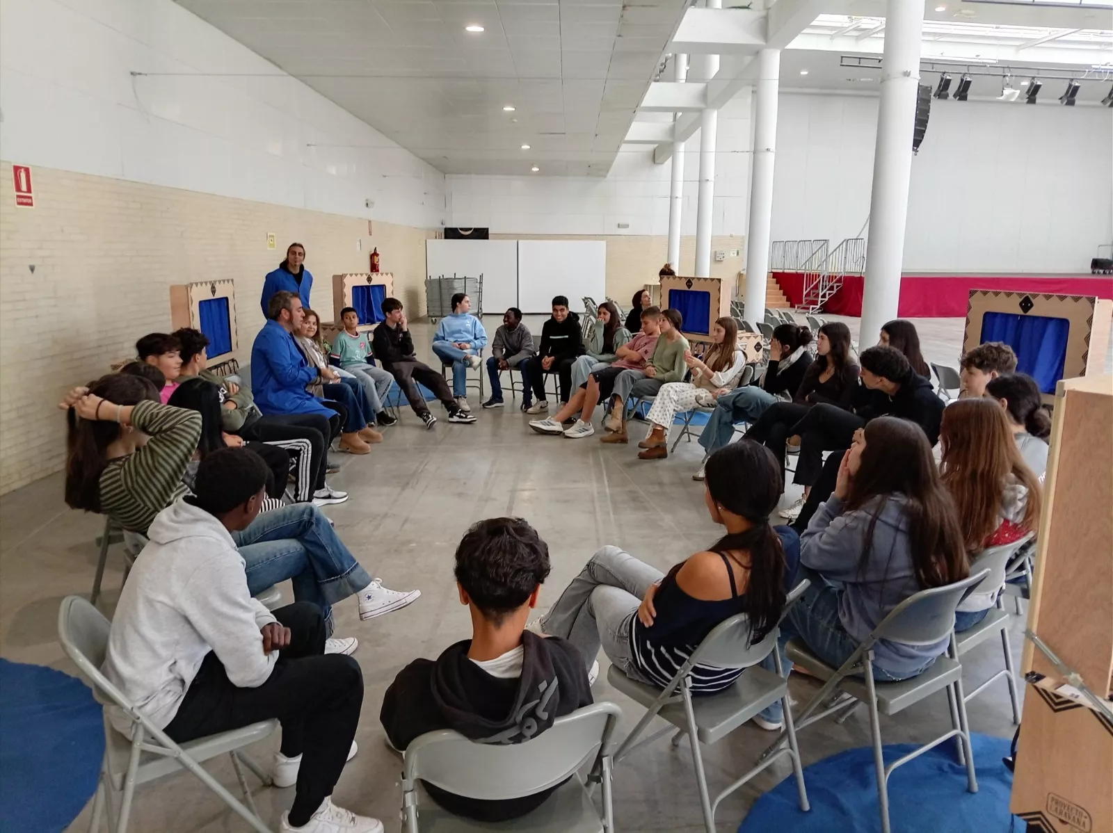 La Comarca de Somontano acerca la realidad del acoso escolar a trav&eacute;s de teatro interactivo  