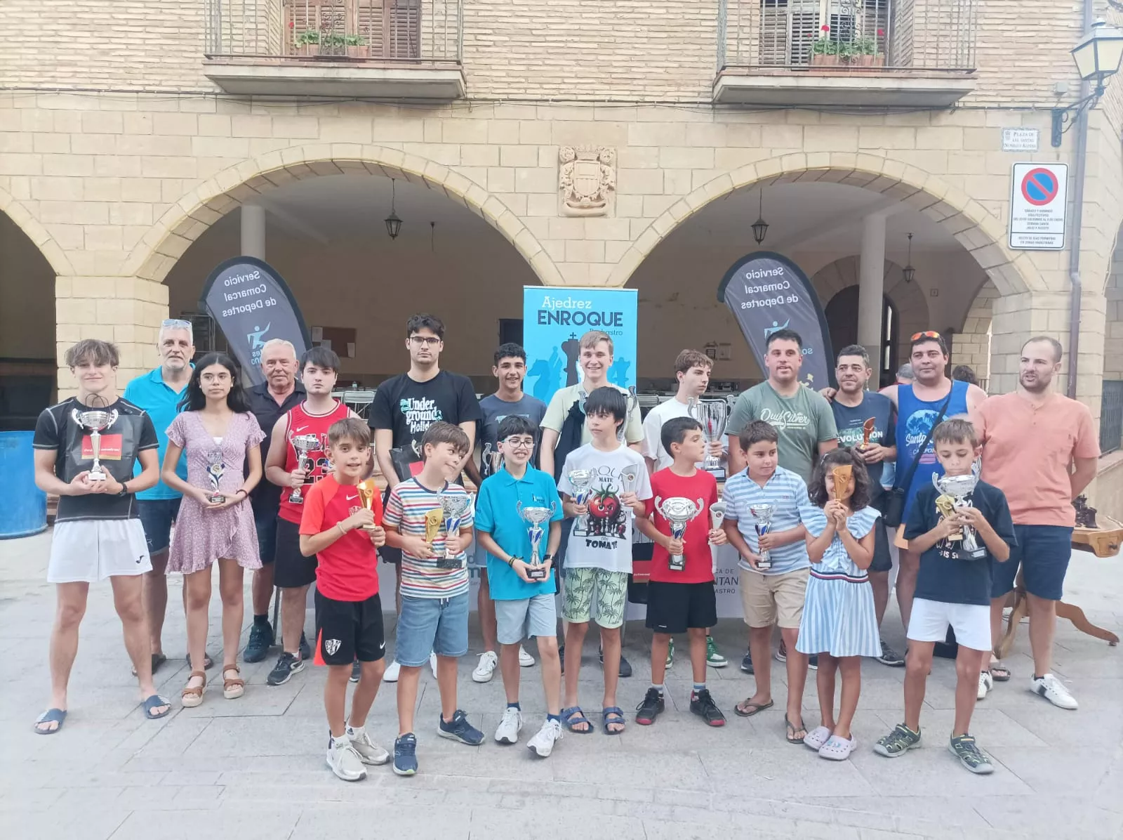 Óscar Rubiella, del Enroque Barbastro, vence en el XIX Circuito de Ajedrez del Somontano