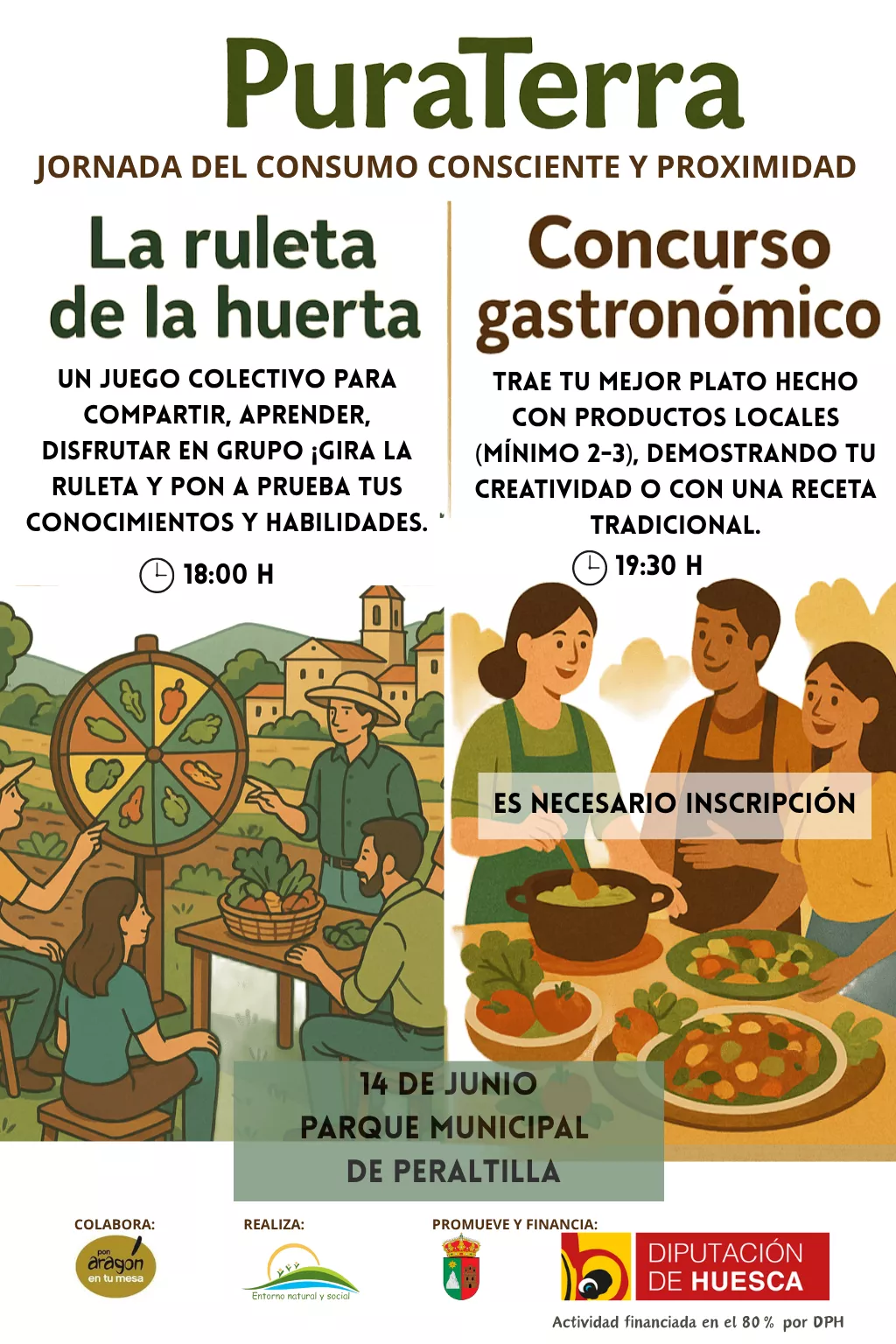 Peraltilla impulsa una jornada comunitaria sobre consumo local y sostenibilidad 