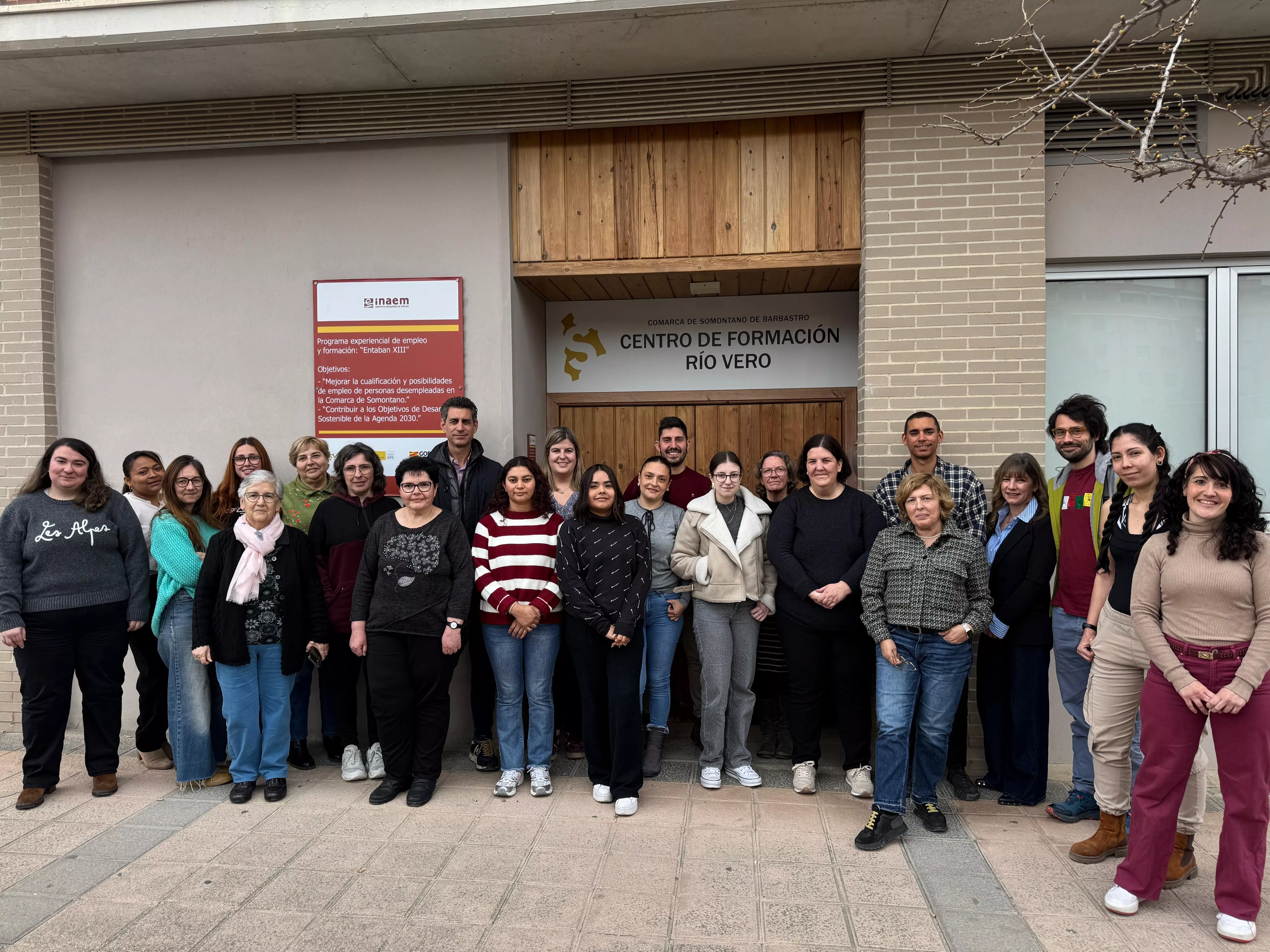 La Comarca de Somontano de Barbastro forma en atención sociosanitaria y turismo con el programa experiencial Entabán XIV