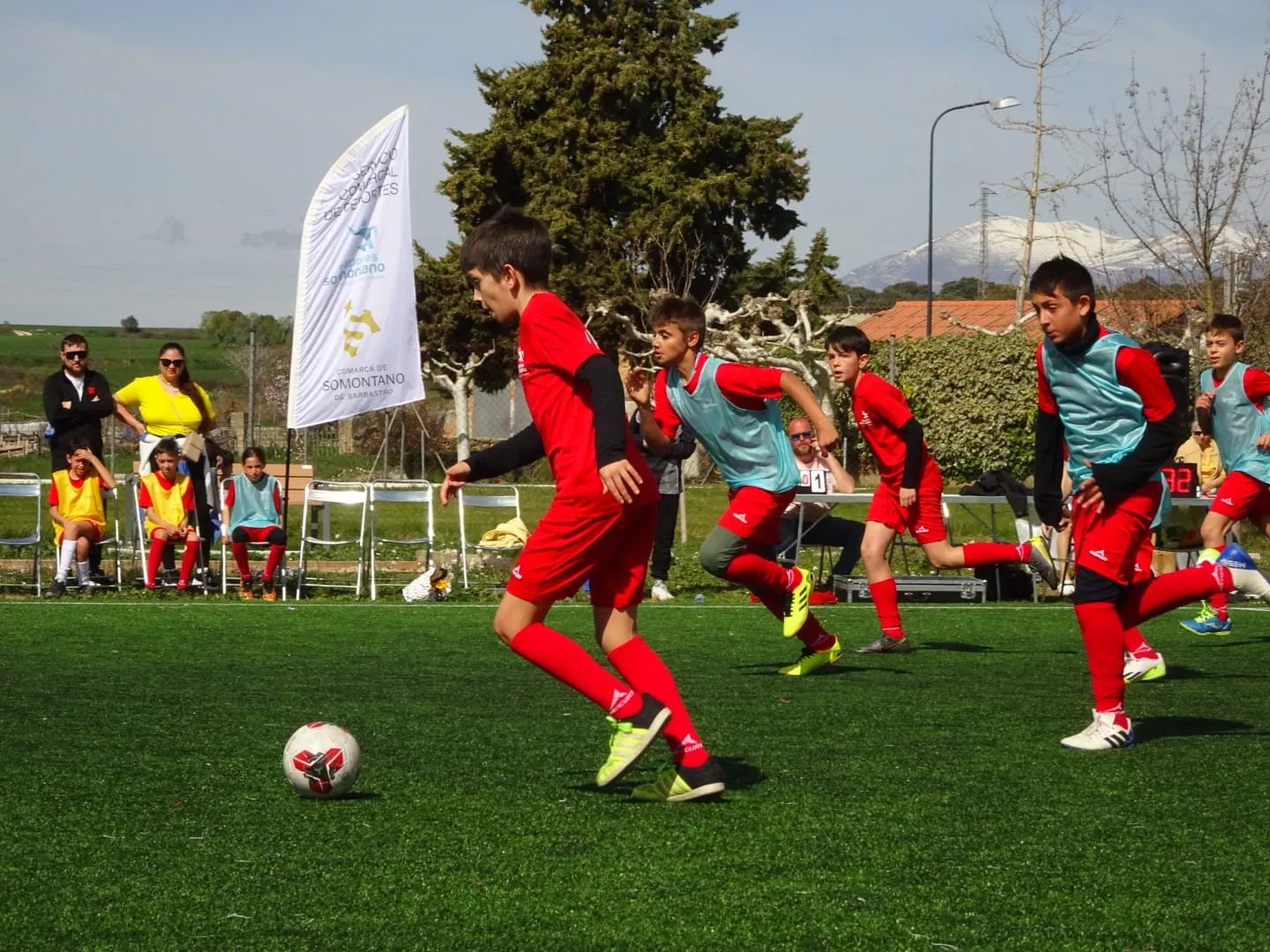 Sexta jornada de la VII Liga comarcal de fútbol sala del Somontano