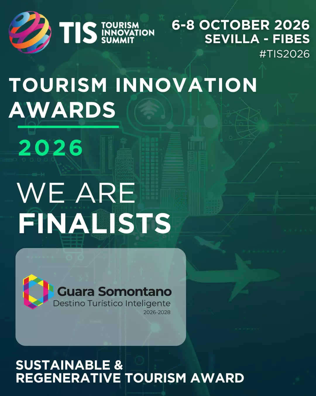 Guara Somontano, finalista en los Tourism Innovation Awards 2026 por su modelo de protección del paisaje