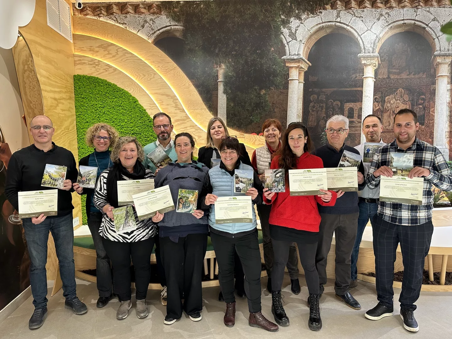 El Club de Ecoturismo en España reconoce el trabajo de empresas de Guara Somontano