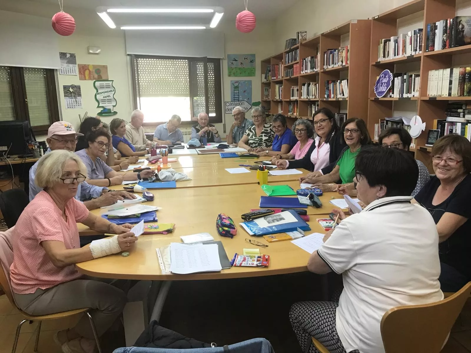 La Comarca de Somontano desarrolla el programa de Educación permanente de Adultos