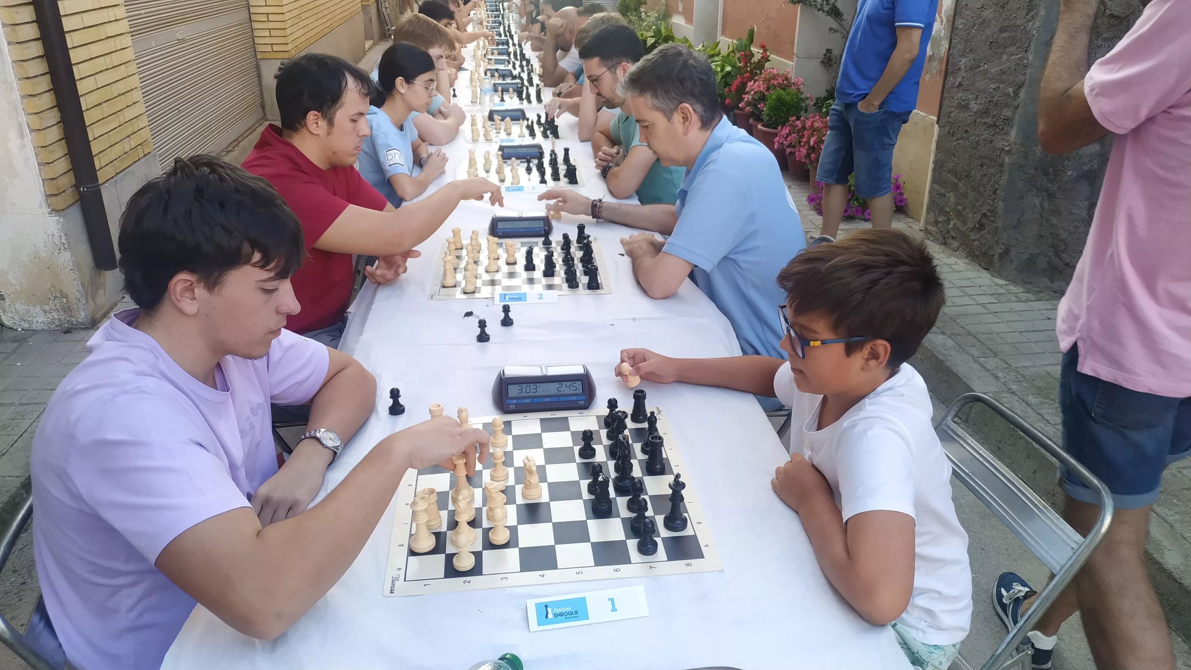 Berbegal acoge la segunda prueba del XX Circuito de Ajedrez del Somontano