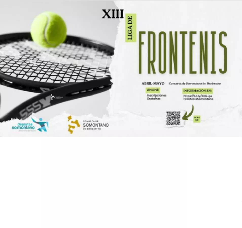 ¡VUELVE LA LIGA DE FRONTENIS AL SOMONTANO!