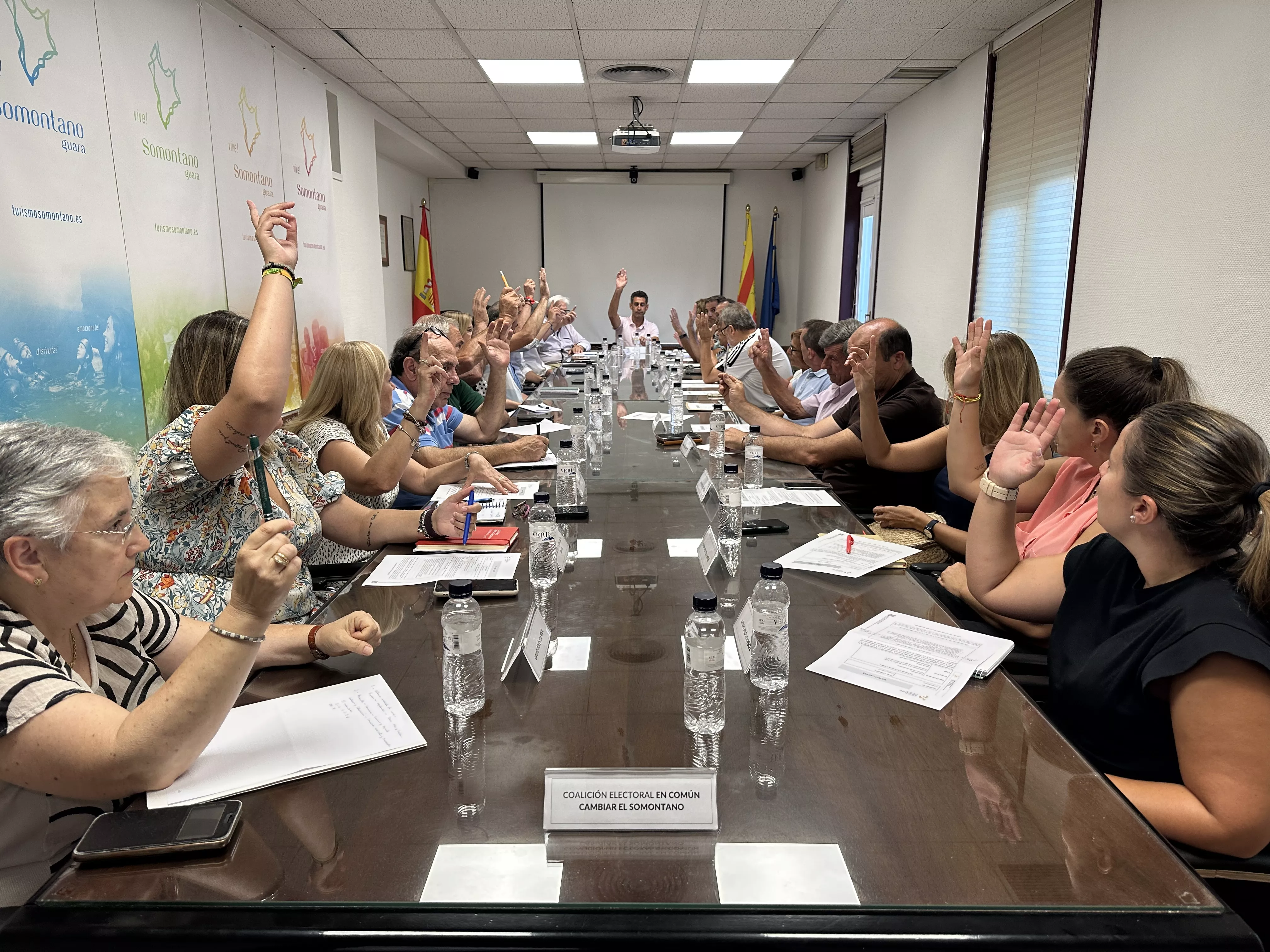 La Comarca del Somontano establece cinco comisiones informativas permanentes y designa a los consejeros delegados de Área 