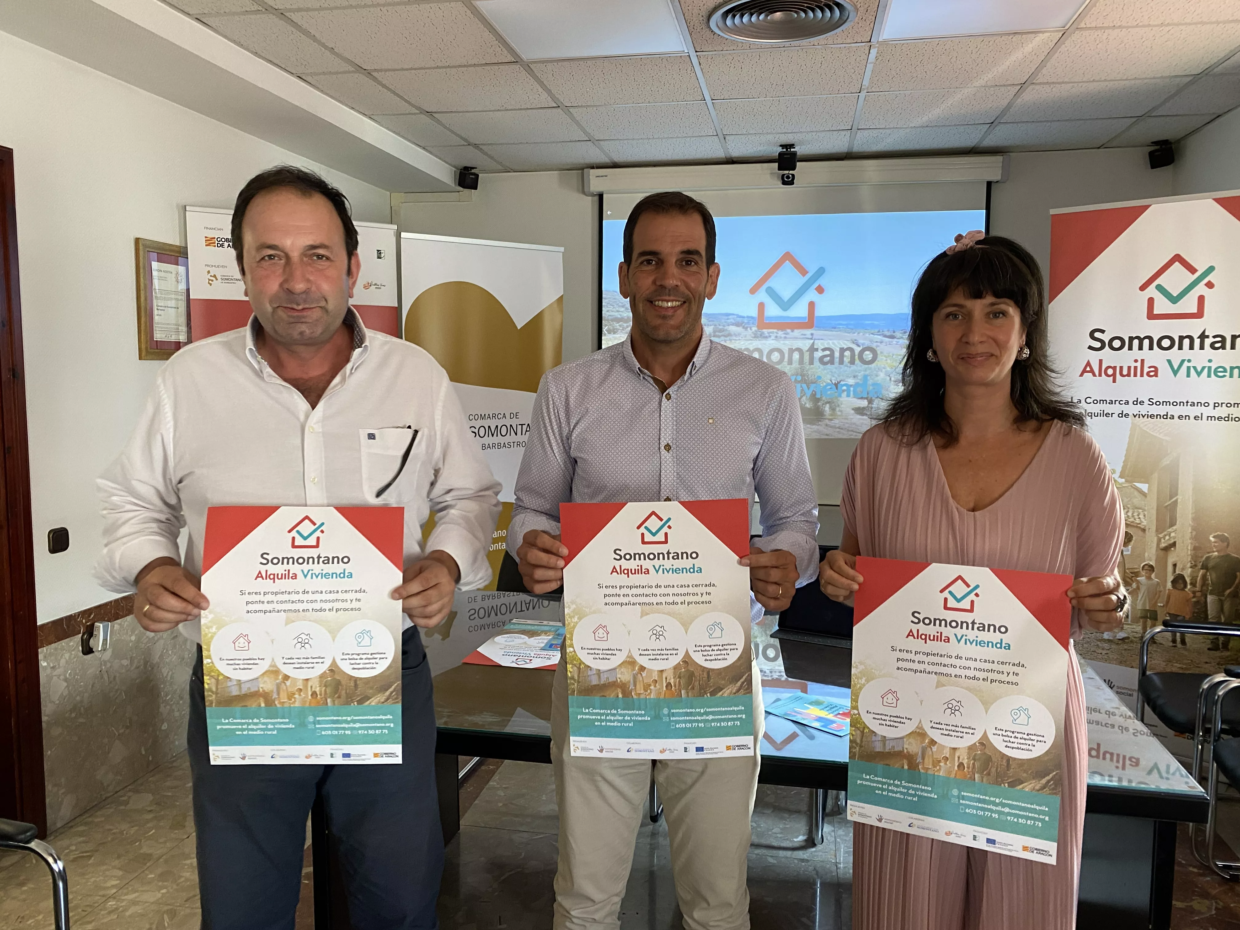 Somontano Alquila atrae a 36 nuevos pobladores al medio rural en su primer año de vida 