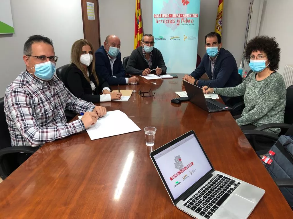 El empleo, prioridad en la reunión de Monzón de los presidentes de las Comarcas de Cinca Medio, La Litera y Somontano