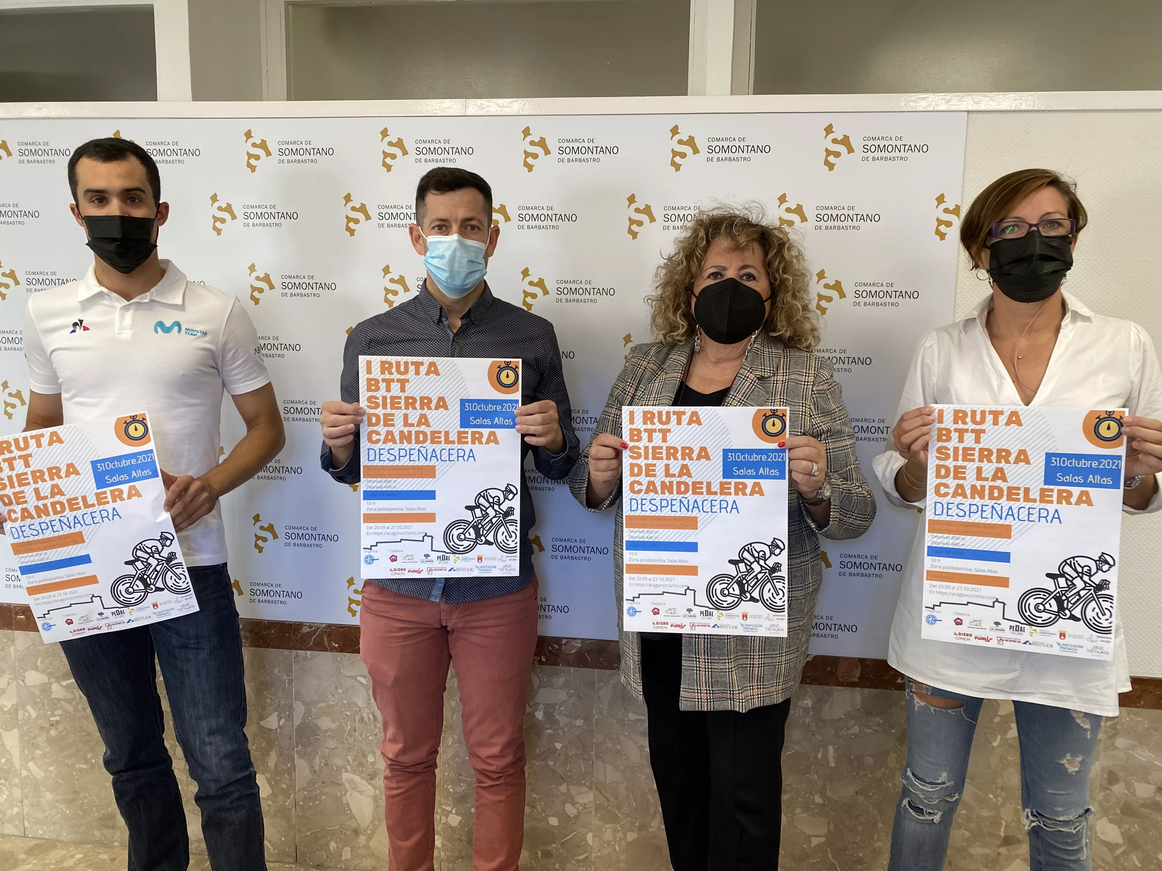 Salas Altas recupera su tradición ciclista con la I Ruta BTT de la Candelera ‘Despeñacera’ 