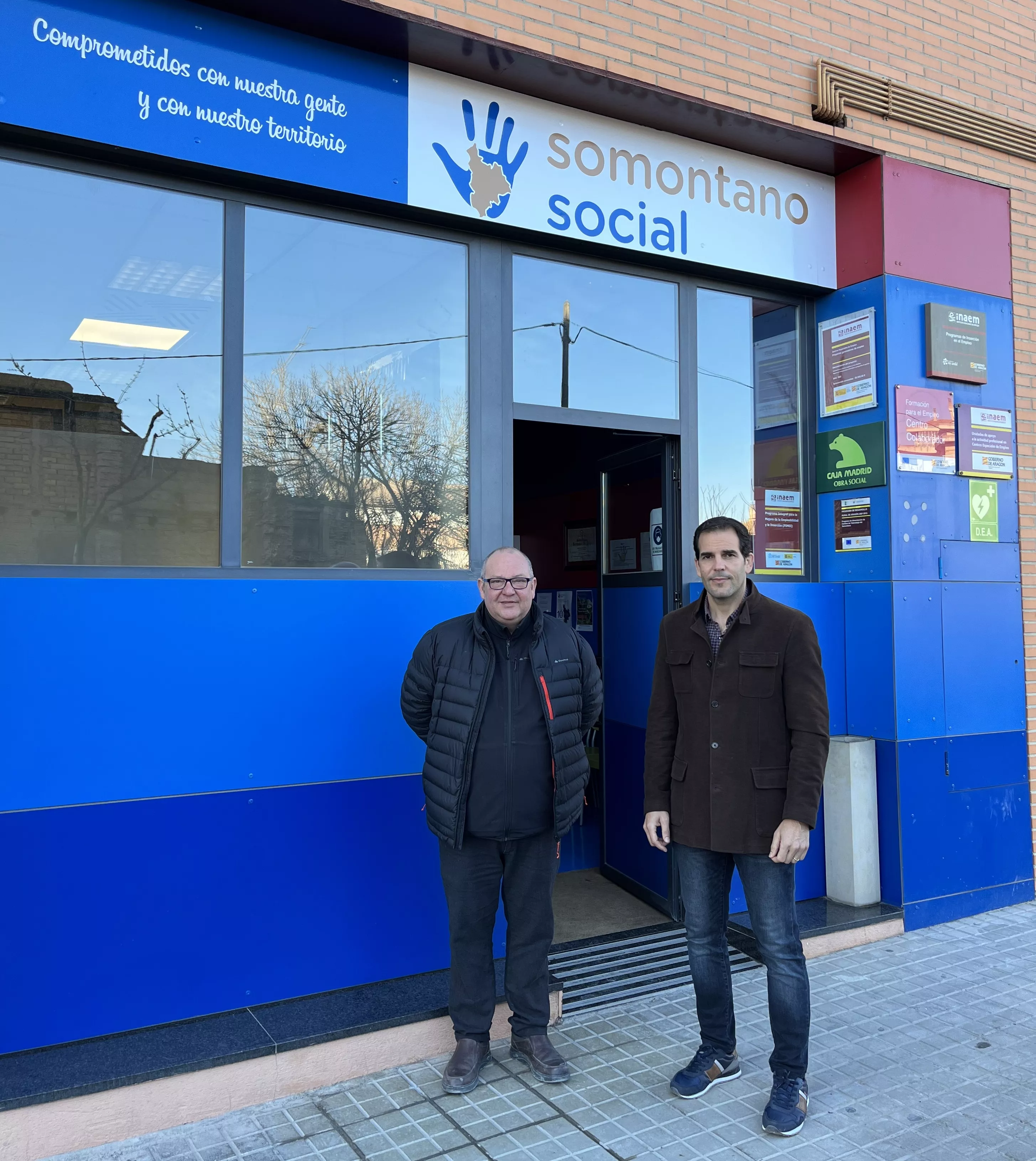 El presidente de la Comarca, Daniel Gracia, afronta la presidencia del centro especial de empleo Somontano Social  