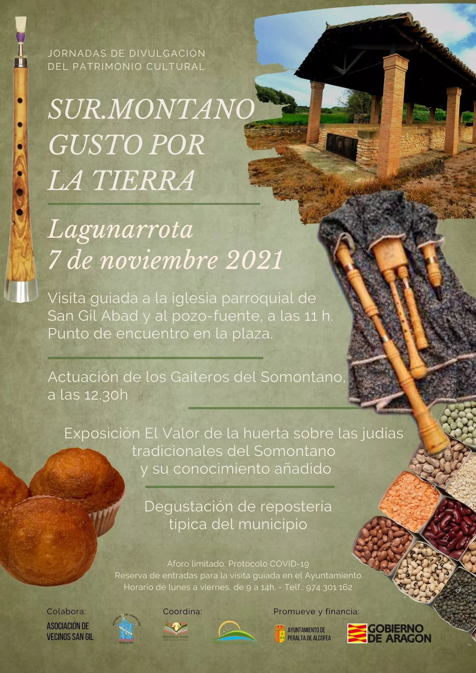 Lagunarrota acogerá la última jornada cultural de Sur.Montano Gusto por la Tierra 