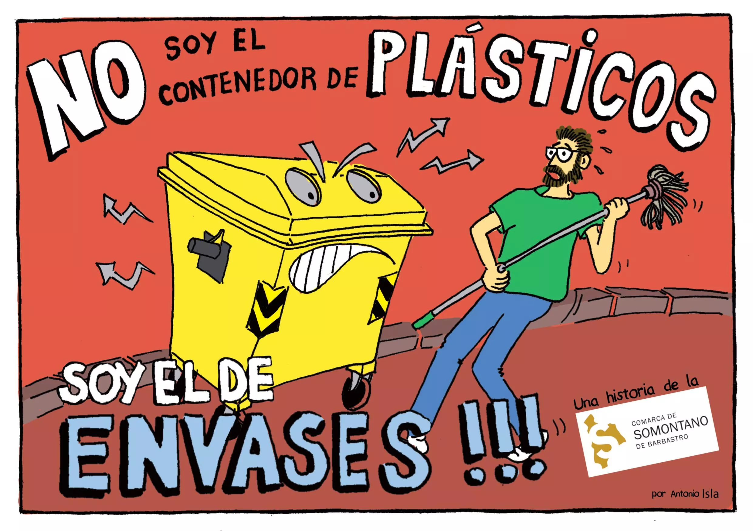 NO soy el contenedor de PLÁSTICOS