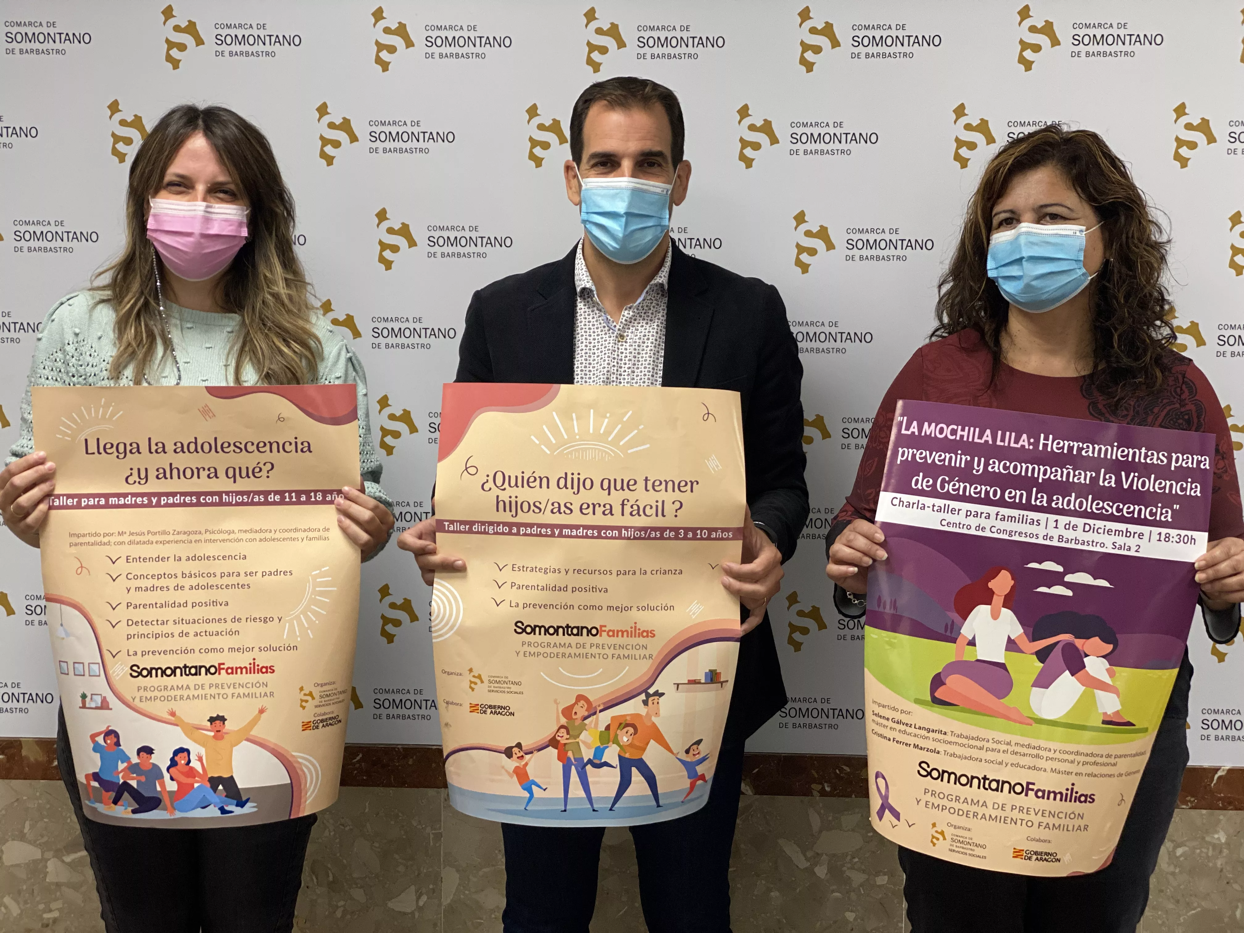 La Comarca pone en marcha el programa de prevención y empoderamiento familiar ‘Somontano Familias’ 