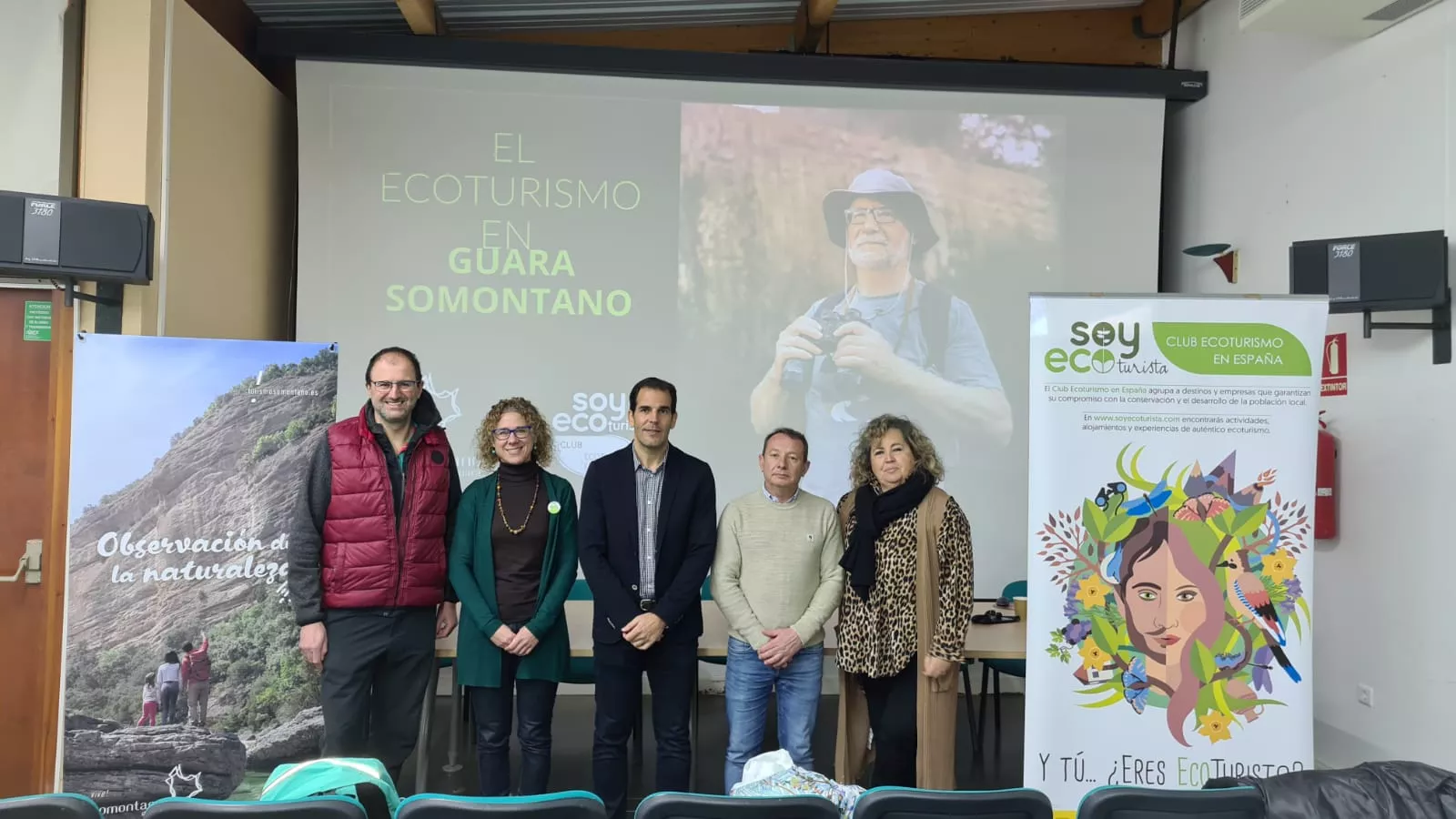 Guara Somontano trabaja para conseguir el certificado del Club Ecoturismo de España 
