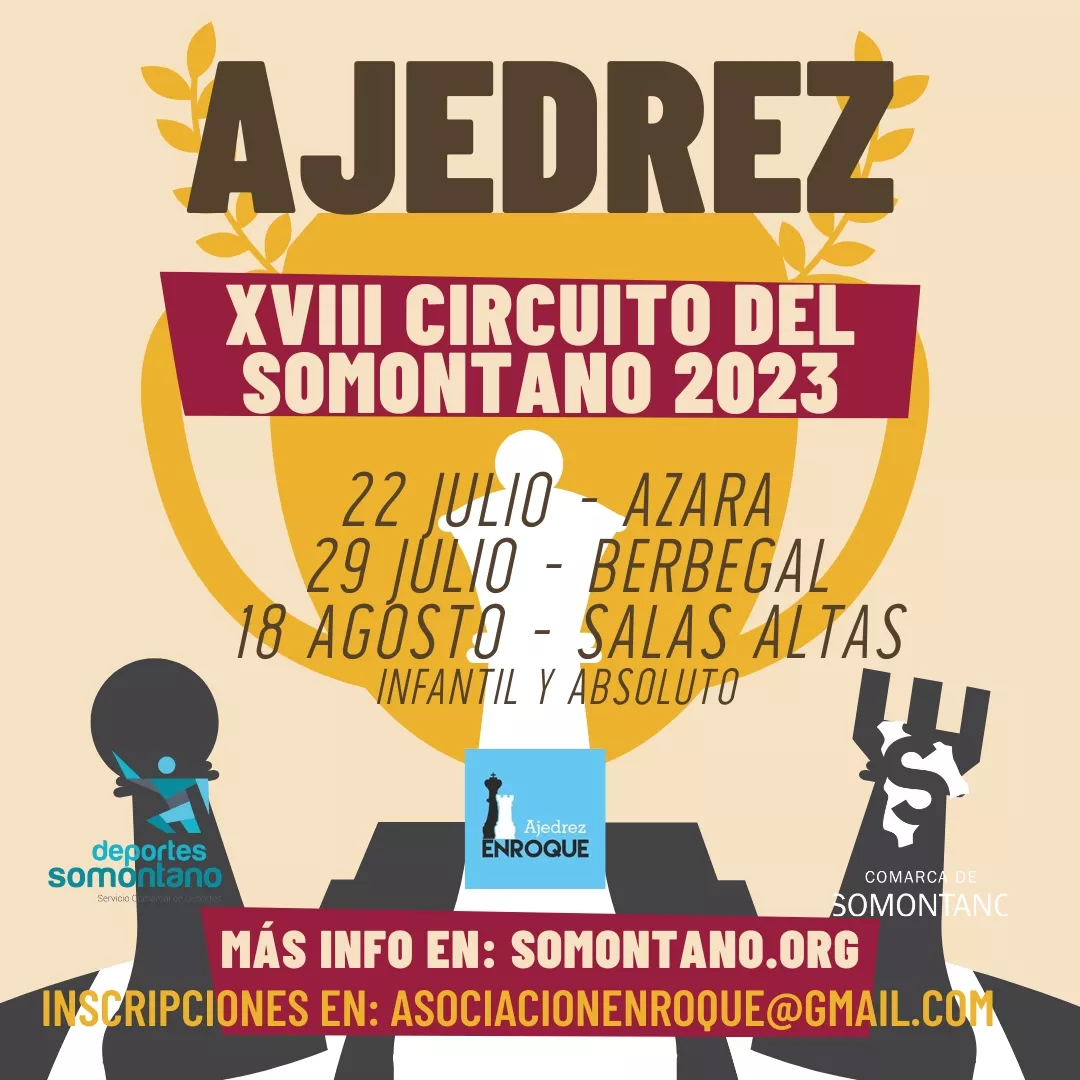 Comienza en Azara el XVIII Circuito de Ajedrez del Somontano 