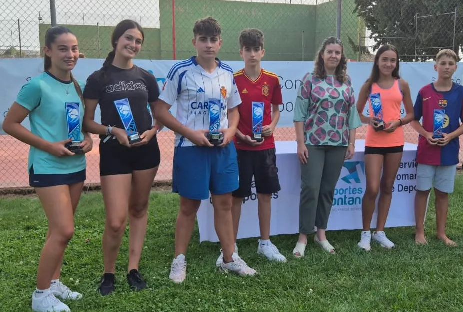 La XIX edición del Campeonato Comarcal de Tenis de Peralta de Alcofea reunió a 41 tenistas