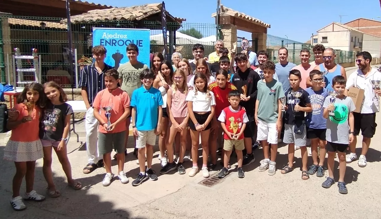 Pablo Galicia se impone en la última y emocionante prueba del XX Circuito de Ajedrez del Somontano en Lagunarrota