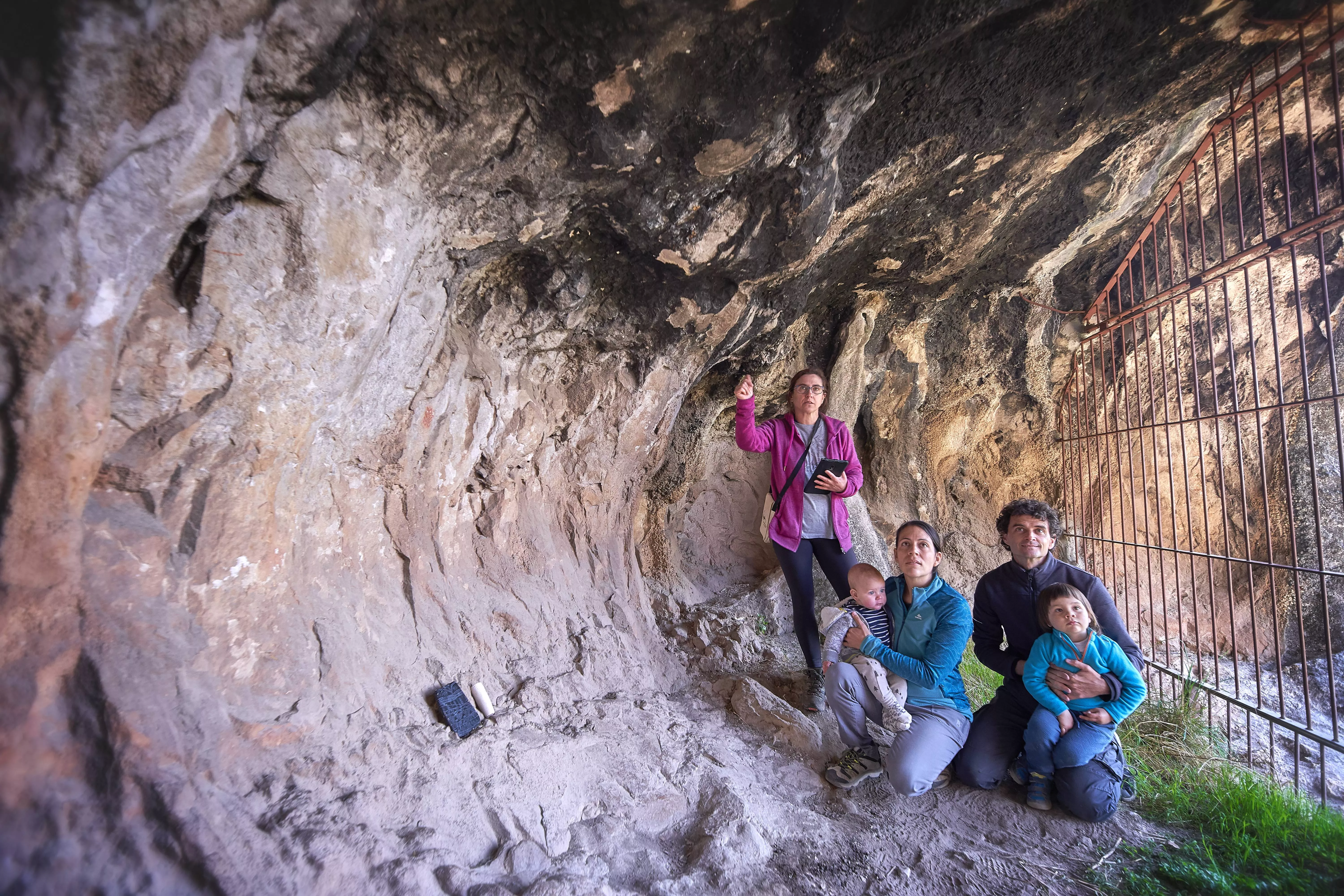 El Parque Cultural Río Vero inicia en marzo la campaña de primavera de visitas al arte rupestre y al Centro de Colungo 